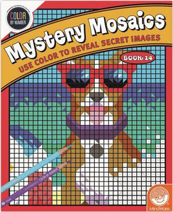 Colour By Number: Mystery Mosaics