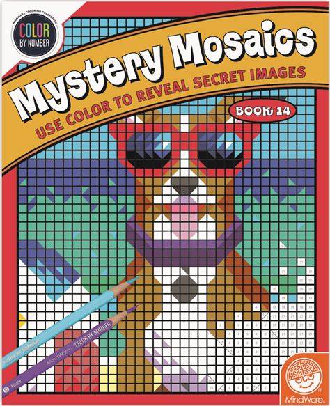 Colour By Number: Mystery Mosaics