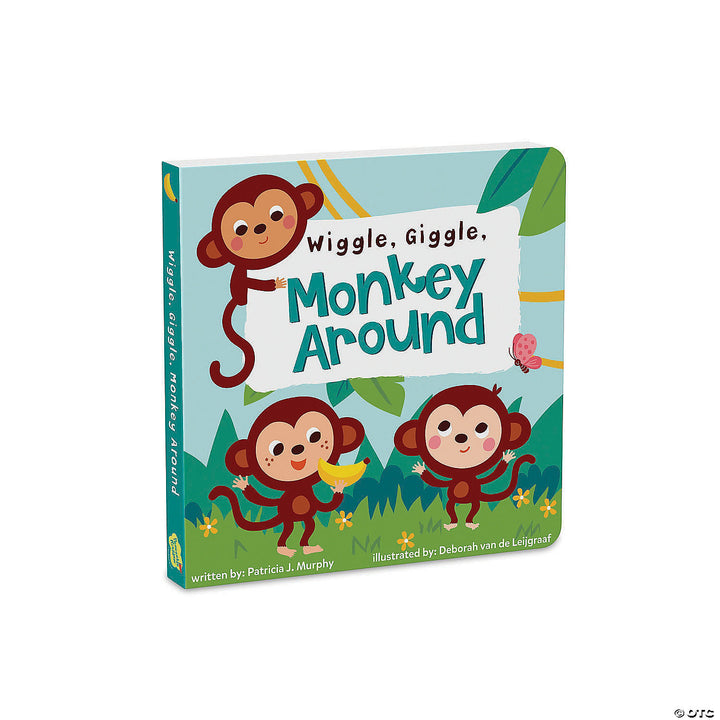 Wiggle Giggle Monkey Around Board Book