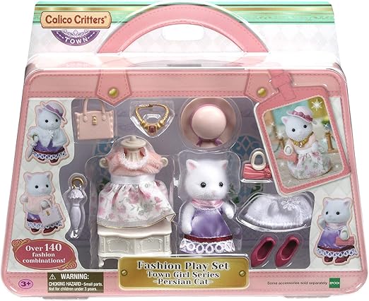 Fashion Playset Town Girl Series Persian Cat - Calico Critters