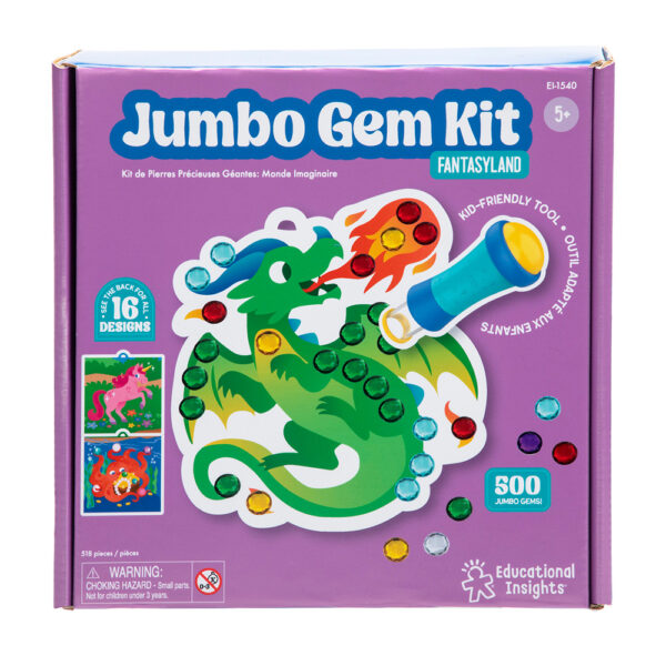 Fantasy - Jumbo Gem Craft Kit - Educational Insights