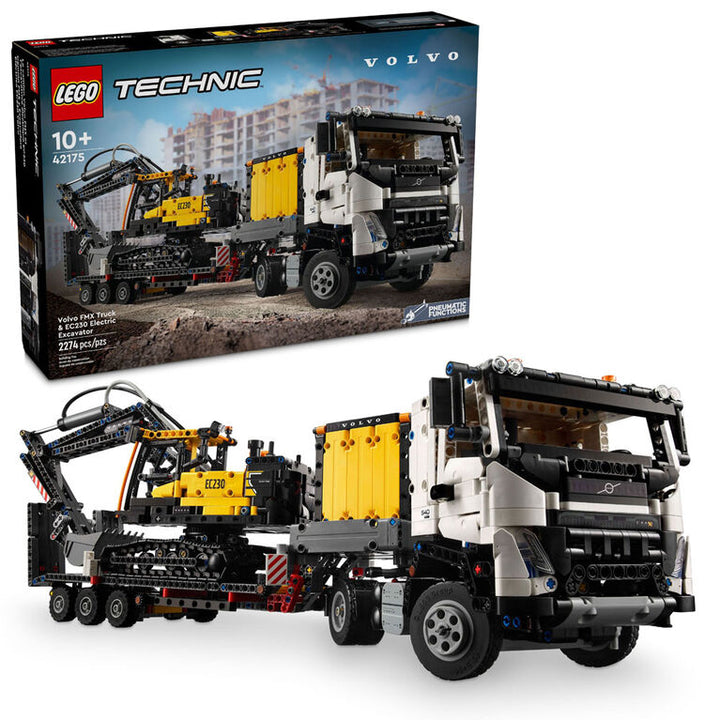 Volvo FMX Truck & EC320 Electric Excavator - Lego Technic