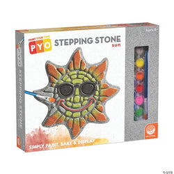 Paint-Your-Own Stepping Stone: Sun