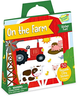 On the Farm Reusable Sticker Tote