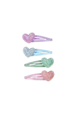 Sparkle Heart Bobble Hairclip