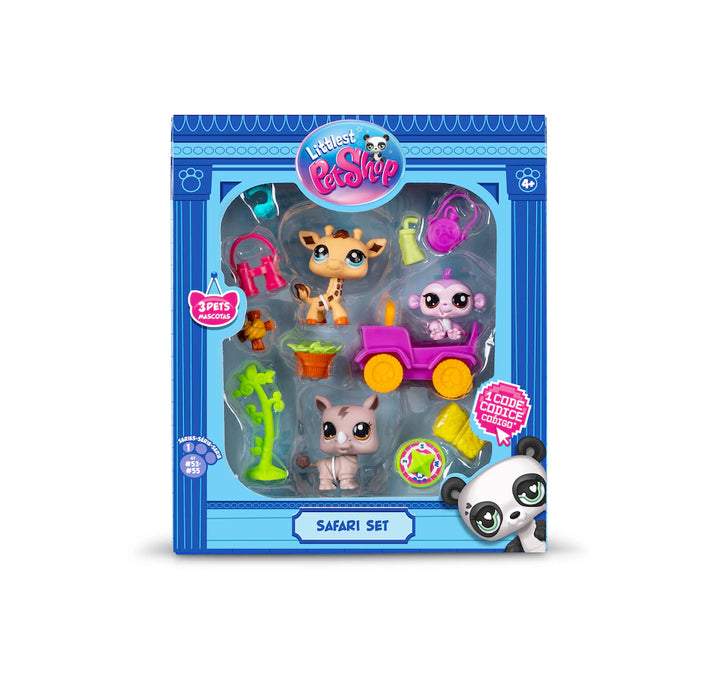 3 Pets Safari Play Pack - Littlest Pet Shop