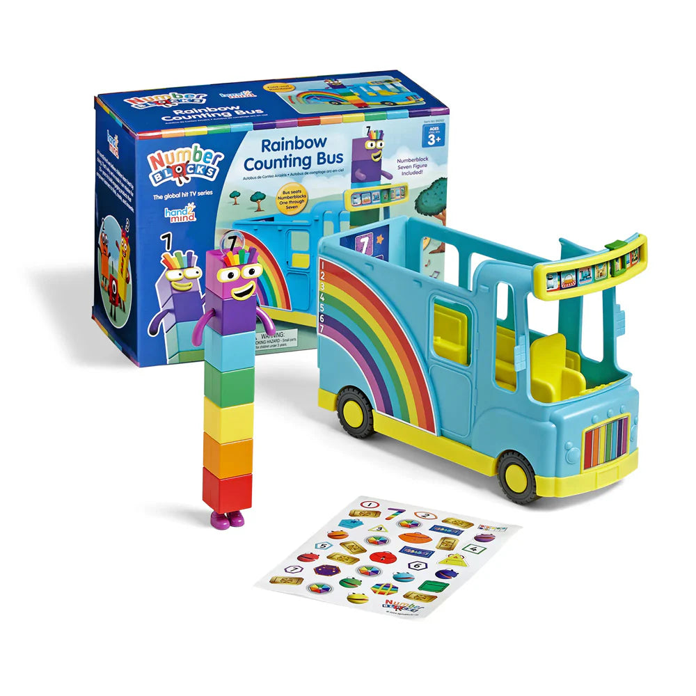 Numberblocks Rainbow Counting Bus – The Rocking Horse Shop