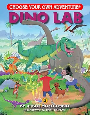 Dino Lab - Choose Your Own Adventure Book