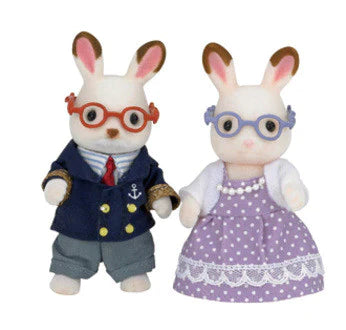 Chocolate Rabbit Grandparents - Calico Critters