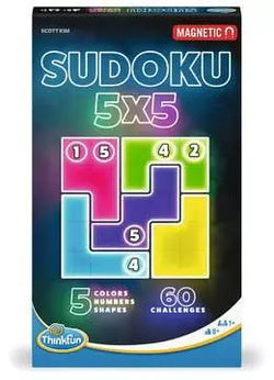 Sudoku 5x5 Magnetic Travel Puzzle - ThinkFun