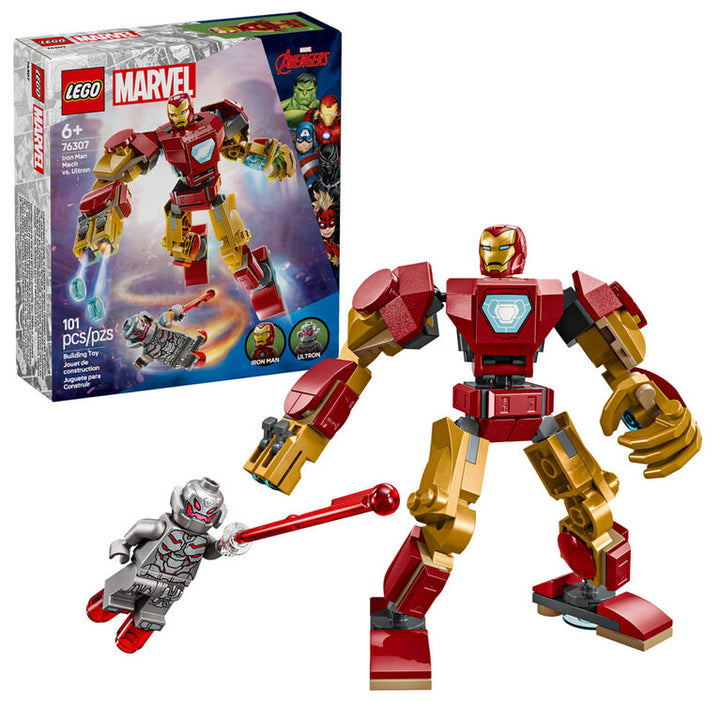 Iron Man Mech vs Ultron - Lego Super Heroes Marvel