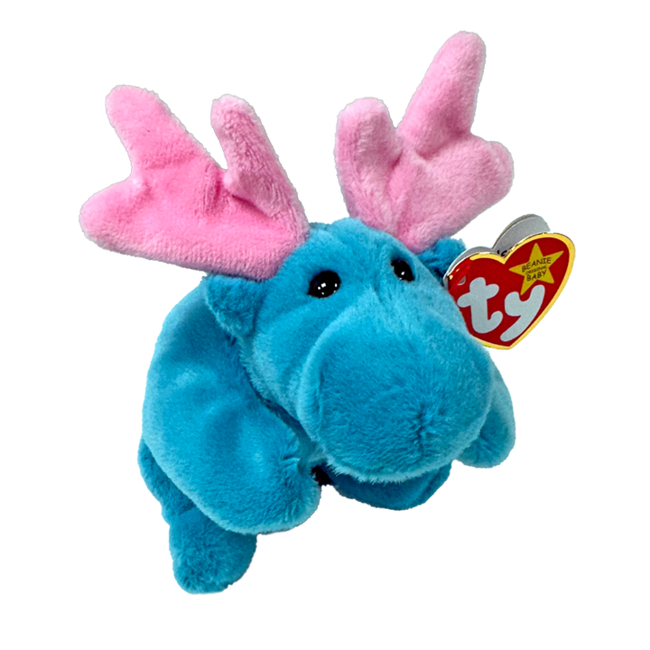 Hudson - Blue Moose - Ty Beanie Baby Regular