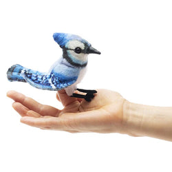 Mini Bluejay Finger Puppet