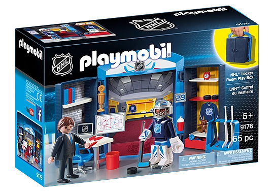 Nhl Locker Room Play Box - Playmobil