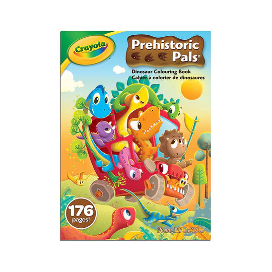 Crayola 176pg Prehistoric Colouring Book