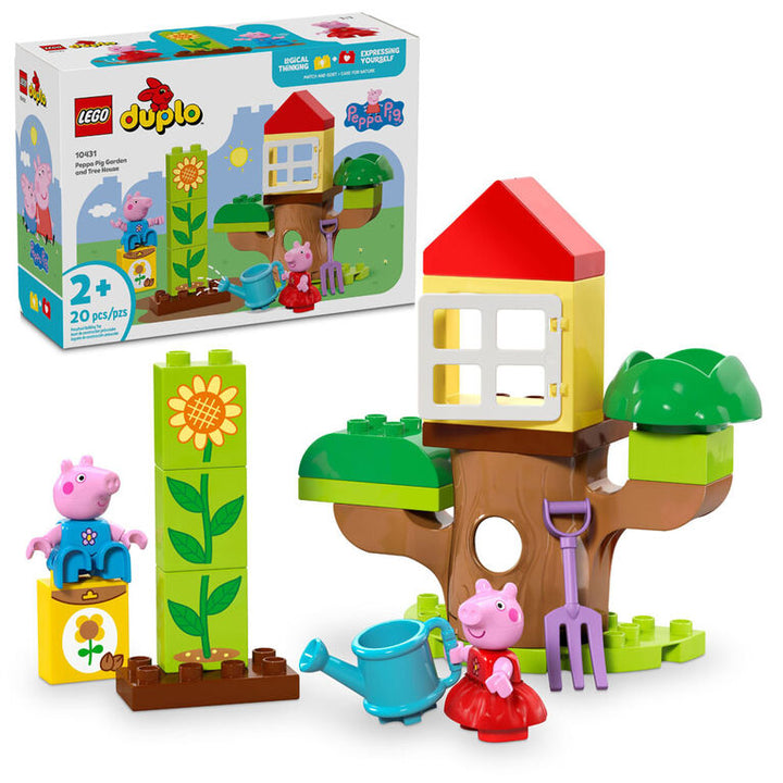 Peppa Pig Garden and Tree House - Lego Duplo