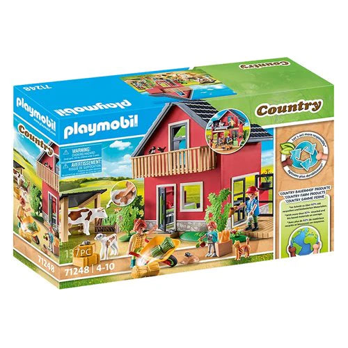 Farmhouse with Outdoor Area - Playmobil Country