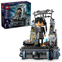 Wednesday Addams Figure - Lego Wednesday