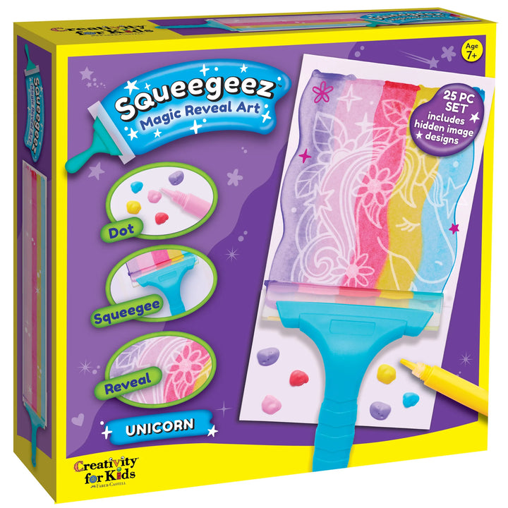 Unicorn Squeegeez Magic Reveal Art - Creativity For Kids