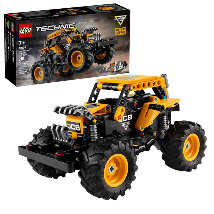 Monster Jam DIGatron Pull-Back - Lego Technic