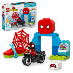 Spin's Motorcycle Adventure - Lego Duplo Spidey and Friends