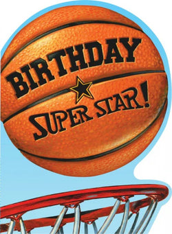 Birthday Basketball Greeting Card