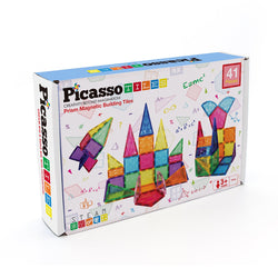 41 Piece Prism Magnetic Building Block Set - Picasso Tile