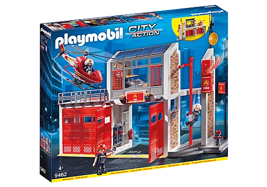 Fire Station - Playmobil Action Heroes