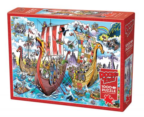 Viking Voyage: Doodletown 1000pc