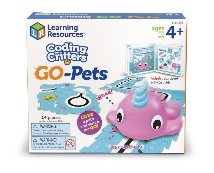 Coding Critters Go Pets - Narwhal