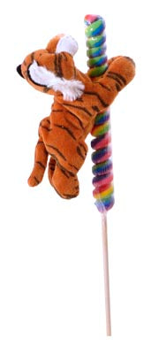 Lollyplush Orange Tiger 7" - The Petting Zoo