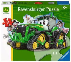 John Deere Tractor Shaped 24pc