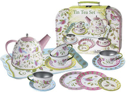 Tin Teaset/Carry Case:Bird