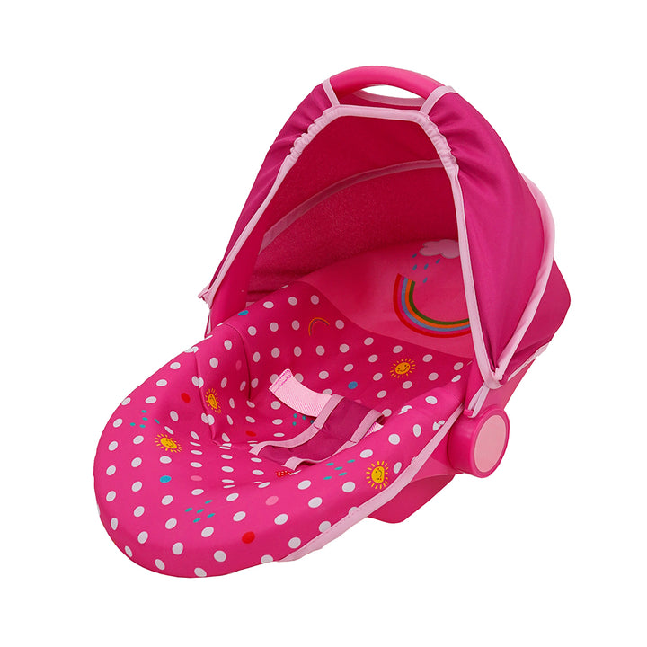 Sunshine Dots 3-in-1 Doll Car Seat