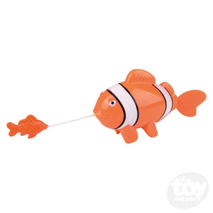 Toysmith - Clown Fish Pull-String Bath Toy